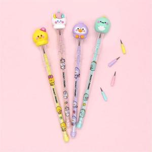 [핑크풋] 쪼꼬미친구들 카트리지 연필 4종3개씩 12개세트