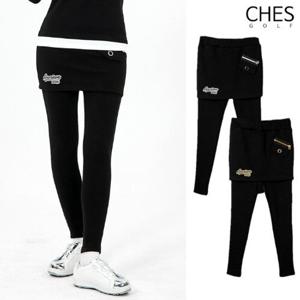 [체스]플루크 여성골프 기모 치마레깅스