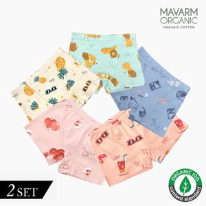 마밤오가닉 면스판 아동속옷 2매입 아동드로즈 6종택1