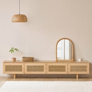 아이엔지홈 우붓 라탄 2100 거실장 (착불)