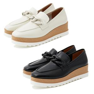 [스타카토(슈즈)][마지막사이즈 단독파격가] 여성 통굽로퍼 TIMESSQUARE3_2COLOR