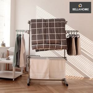 [벨라홈] 매직 이동접이식 스텐 빨래건조대 4단(CN8733)