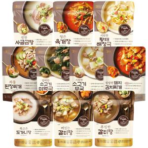아워홈 사골곰탕 x6개 외 국/탕/찌개 골라담기