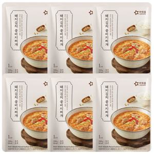 아워홈 돼지김치 콩비지찌개 300g 6개