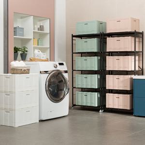 디헤브 와이드 오픈도어 폴딩 수납 캠핑 리빙박스 3개세트