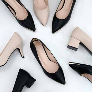 [할리샵] (105L16) 엣지라인 펌프스 3/5/7cm(택가54,900원)