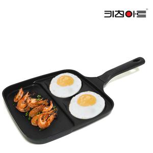 키친아트 하우스쿡 3구 에그 멀티팬 27CM