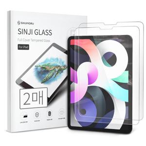 아이패드 에어4 10.9 풀커버 강화유리 액정보호필름 2매