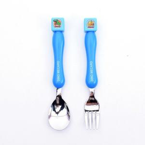 [릴팡]릴팡 공룡메카드 마스코트스푼포크세트/DM8646