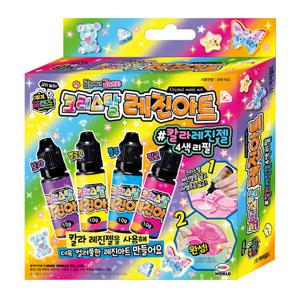 [미미월드] 미미프렌즈 크리스탈 레진아트 칼라레진젤 4색 리필