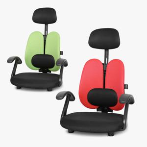 체어포커스 엠플좌식 EP07 팔걸이 요추 헤더형 메쉬 좌식의자