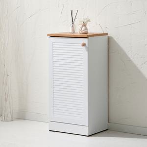 파로마 솔트 화이트 갤러리 400 소형 신발장 mct148