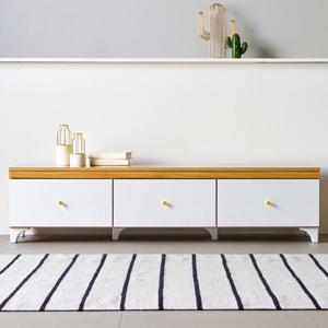 [에띠안]아모르 1500 TV다이 서랍 거실장-오크화이트