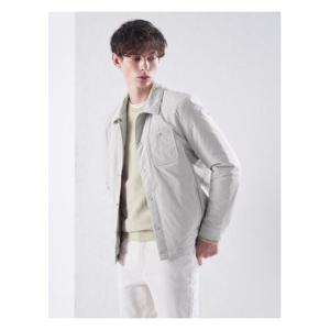 [로가디스][로가디스] [경량패딩] 아이보리 인퀼팅 셔츠형 점퍼