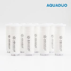 아쿠아듀오 SF-1000 싱크대 핸디 자바라형 녹물필터 8개 SET