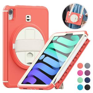 아이패드 미니7 미니6 A17 Pro 스트랩 회전 3중 범퍼 케이스 MW-25