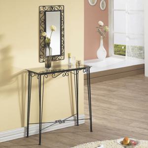 [미소비즈] 다이젠 아이디 철재 콘솔 겸 화장대