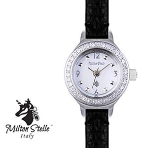 [마션틴트(잡화)][밀튼스텔리] 공식수입 여성 가죽시계 MS-104S