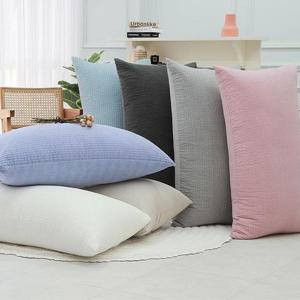 [단잠] 60수아사 피그먼트 대형 등받이쿠션커버1장