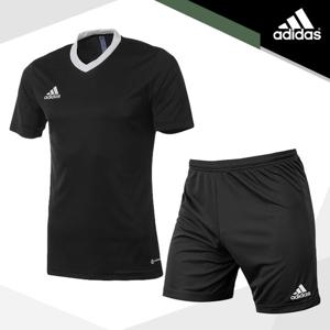 아디다스 트레이닝 22 반팔 반바지 세트(블랙) 경량