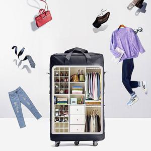 4단지퍼 확장형 이민가방 여행가방 대형 접이식캐리어