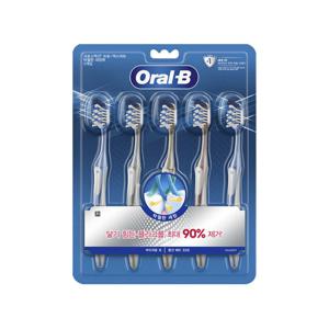 [피앤지]오랄비 크로스액션 탁월한세정 35모 칫솔 5개입