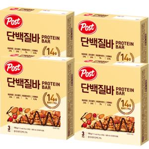 포스트 단백질바 150g X 4개