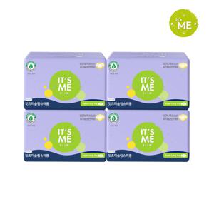 [잇츠미]잇츠미 뉴슬림 순면 생리대 수퍼롱 오버나이트 6P x4팩(