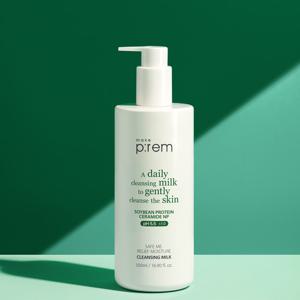 [약산성/자극제로/민감성/비건]메이크프렘 대용량 클렌징 밀크 500ml (+밀크21ml+인테카크림 10ml)
