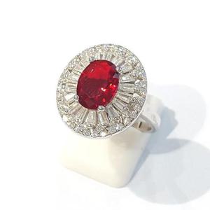 레드 루비 합성석 반지 220214-18 7월탄생석