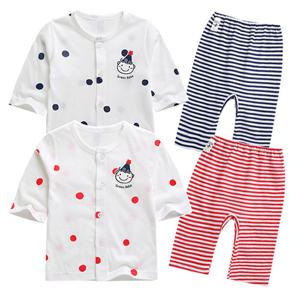 그린베베 영유아 삐삐 편면내의(7부)