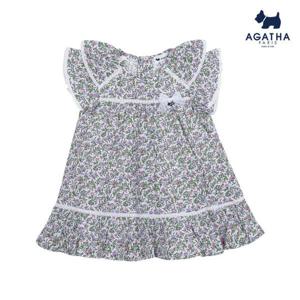 [아가타키즈]레이스포인트플라워원피스(AAMT3O26_PU)