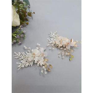 [우아미] 47 뒤꽂이빗핀  셀프웨딩 머리장식