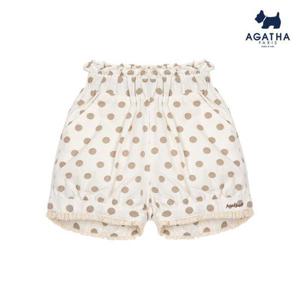 [아가타 키즈]도트숏호박바지(AAHT6P33_IV)