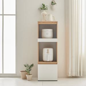 나무뜰 린츠 LPM 400 틈새 수납장 렌지대 KMN013C (착불)