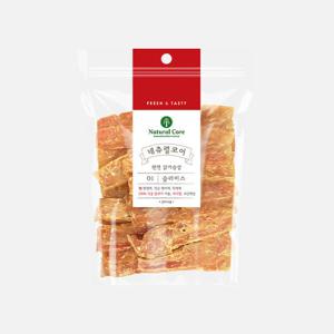 네츄럴코어 치킨 슬라이스 180g 강아지 간식