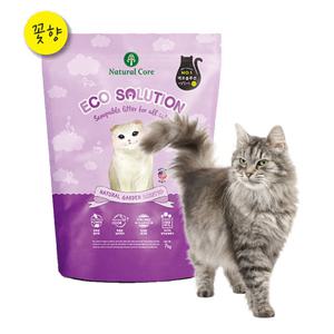네츄럴코어 에코솔루션 네츄럴가든 7kg 고양이 모래