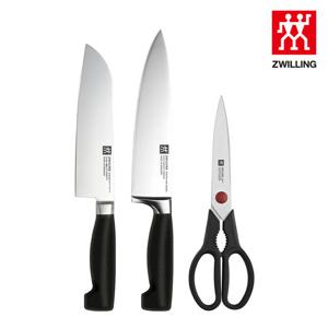 즈윌링 헹켈 4스타 식도 가위 3종세트(HK30118-31071-41374)