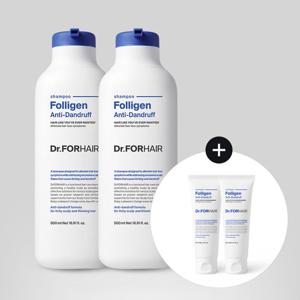 [닥터포헤어] 폴리젠 비듬 개선 샴푸 500mlx2+(70mlx2)
