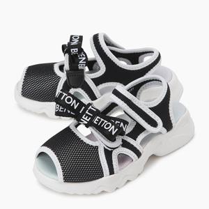 [베네통키즈] 리본 스니커즈 샌들_QCSH10231BK