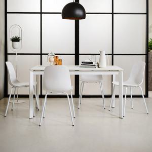 [모던하우스] 베르디 화이트 포세린 4인 테이블