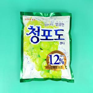롯데제과 청포도 캔디 1445g 대용량 / 업소 식당 사탕 간식