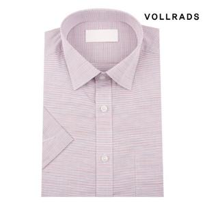 폴라츠VOLLRADS S/S반팔 와인 수평ST 일반핏남방셔츠GSVD310GS