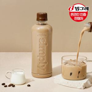 빙그레 아카페라 심플리 로어슈거 라떼 400mlx20펫