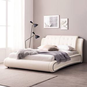 젠티스 카시아 PU가죽 침대 Q [컴포트 독립]