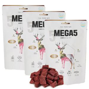 펫프렌즈 메가파이브 150g x3개 강아지/고양이 오메가3 사슴져키