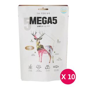 펫프렌즈 메가파이브 150gx10개 강아지/고양이 오메가3 사슴져키