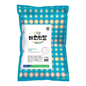 미소진쌀 충주 남한강 쌀 백미 4kg 단일품종