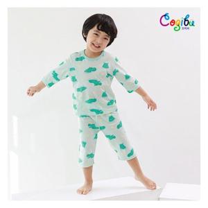 [삐삐롱](C21S3226BJA_GN) 해피히포 자카드 7부세트(C21S3226BJA