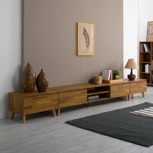 [우아미가구]브로스넌 거실장 풀세트 3000